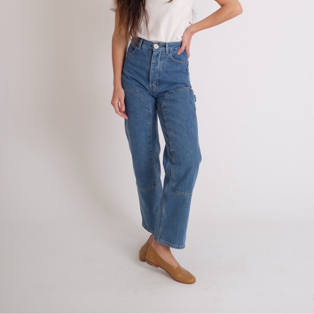 Jesse Kamm Patchfront Handy Pant - Cowboy Denim